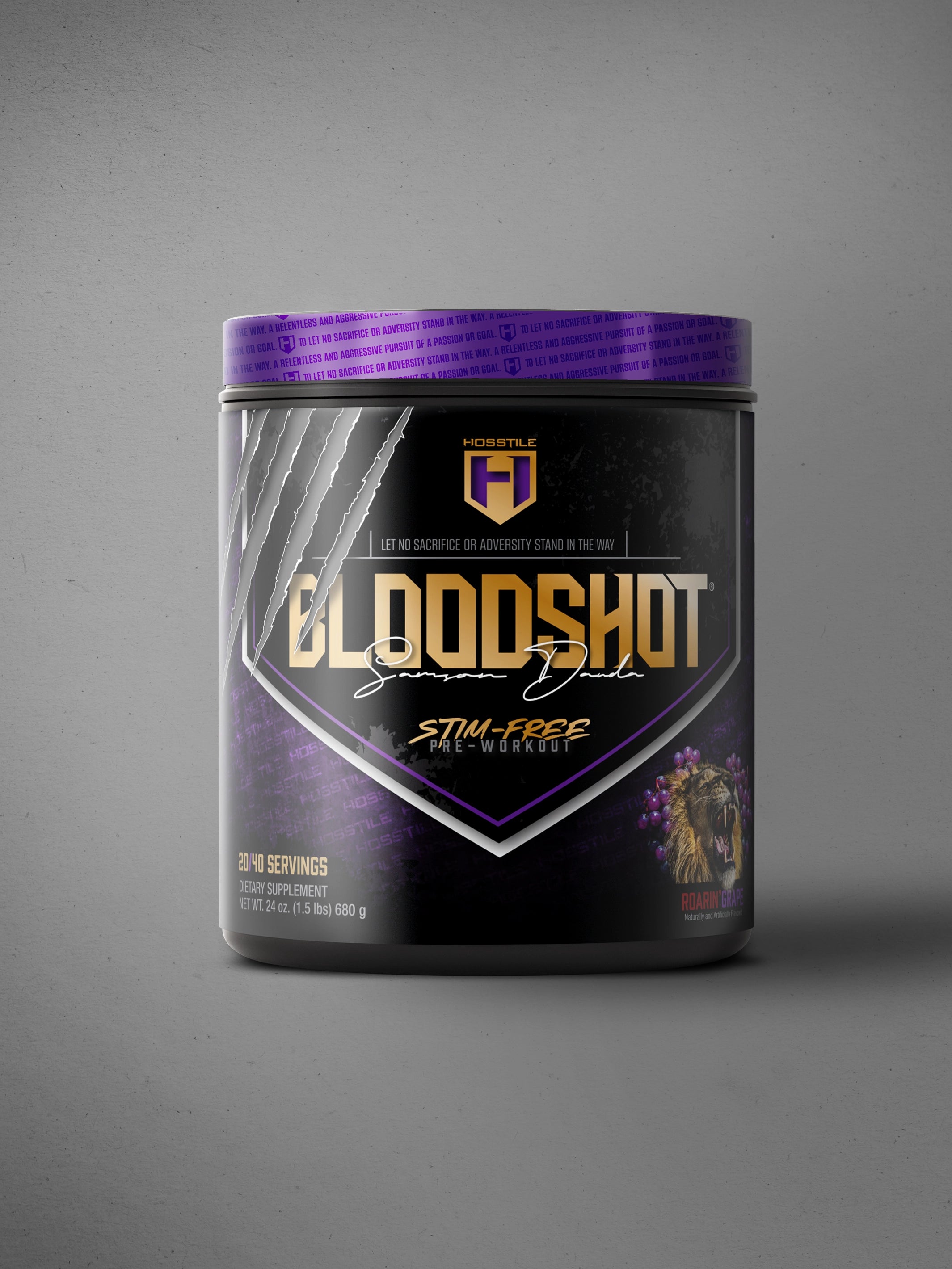 Hosstile | Hosstility Stim Pre-Workout Grape Bubble Gum