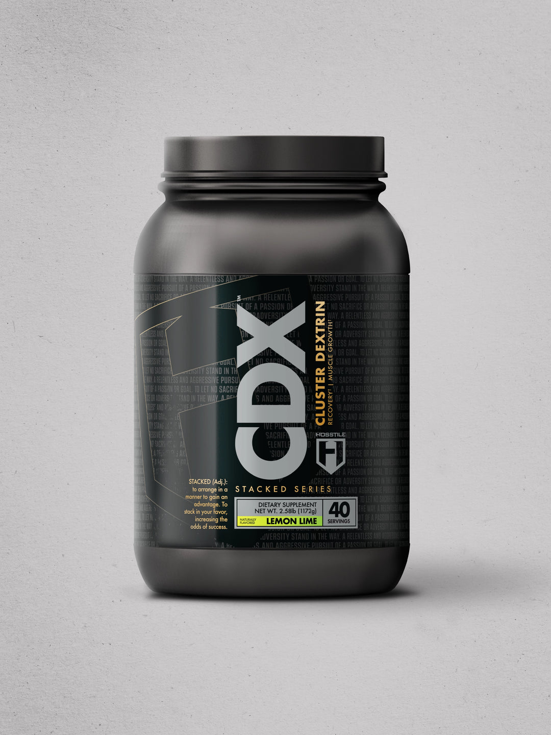 Hosstile CDX Cluster Dextrin Highly Branched Cyclic Dextrin Lemon Lime#flavor_lemon-lime