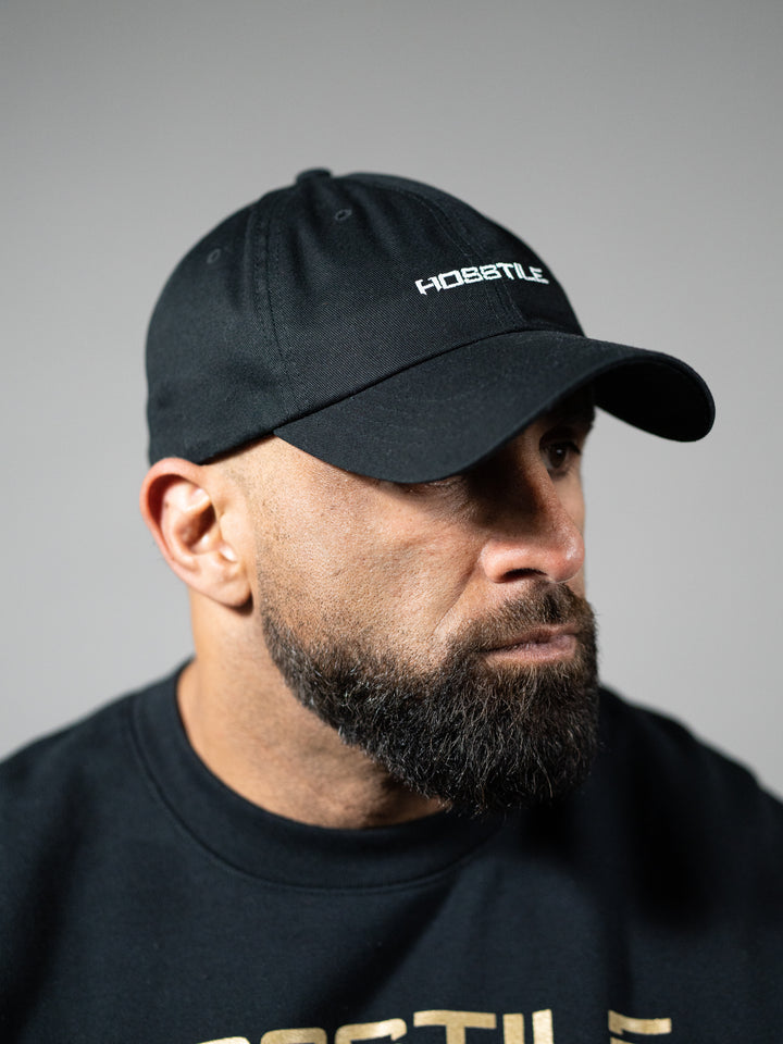 Hosstile dad hat Model Bodybuilder Fouad Abiad black#color_black