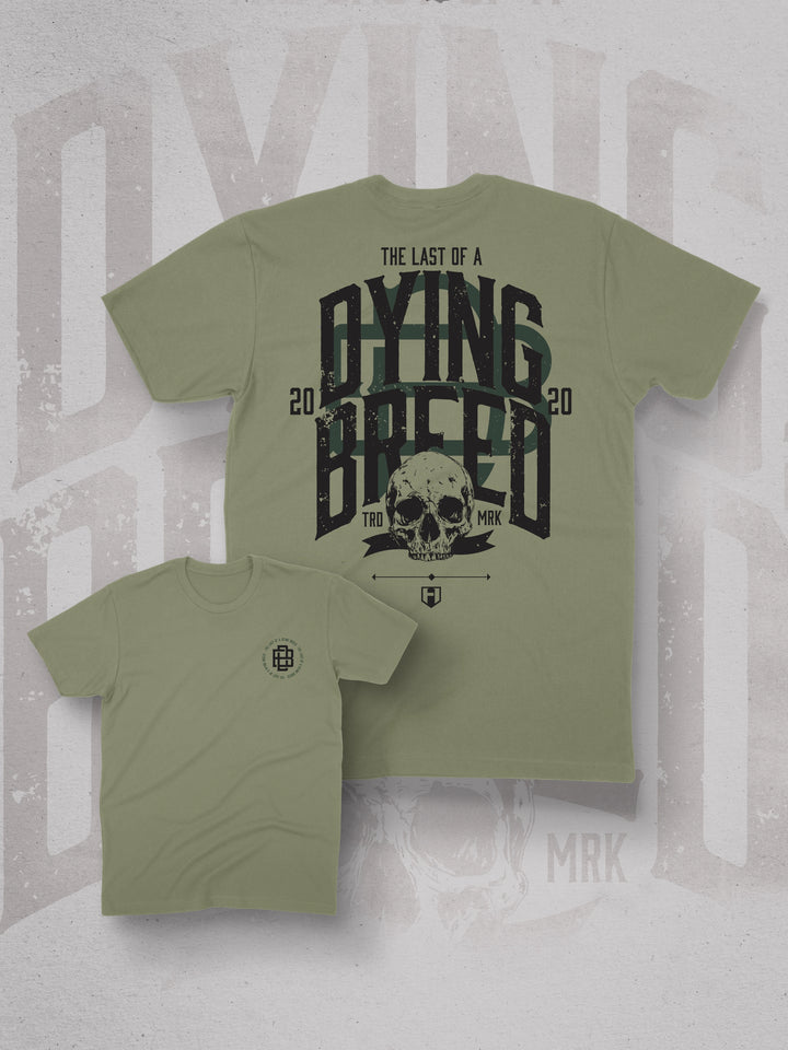 Dying Breed Gym T-shirt#color_military-green