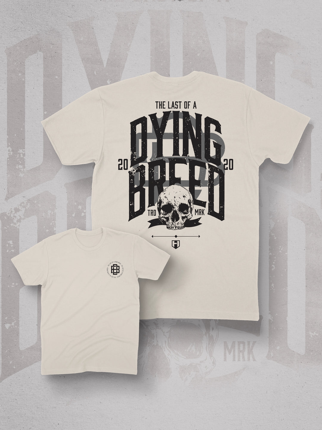 Dying Breed Gym T-shirt#color_cement