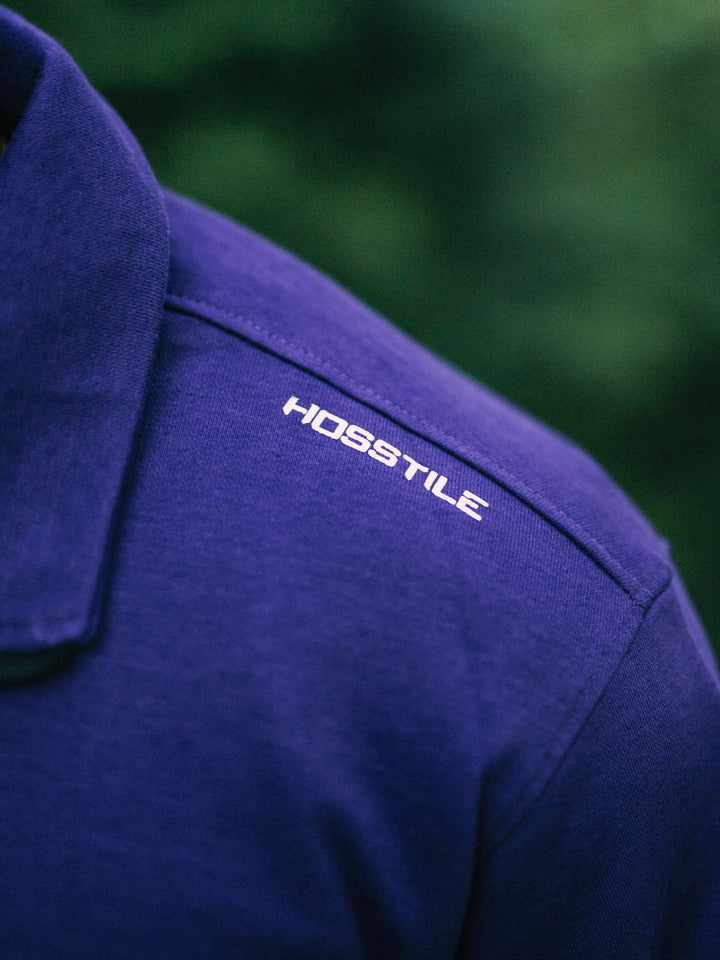 Bodybuilder wearing the Halo Quarter Zip Sweatshirt#color_purple