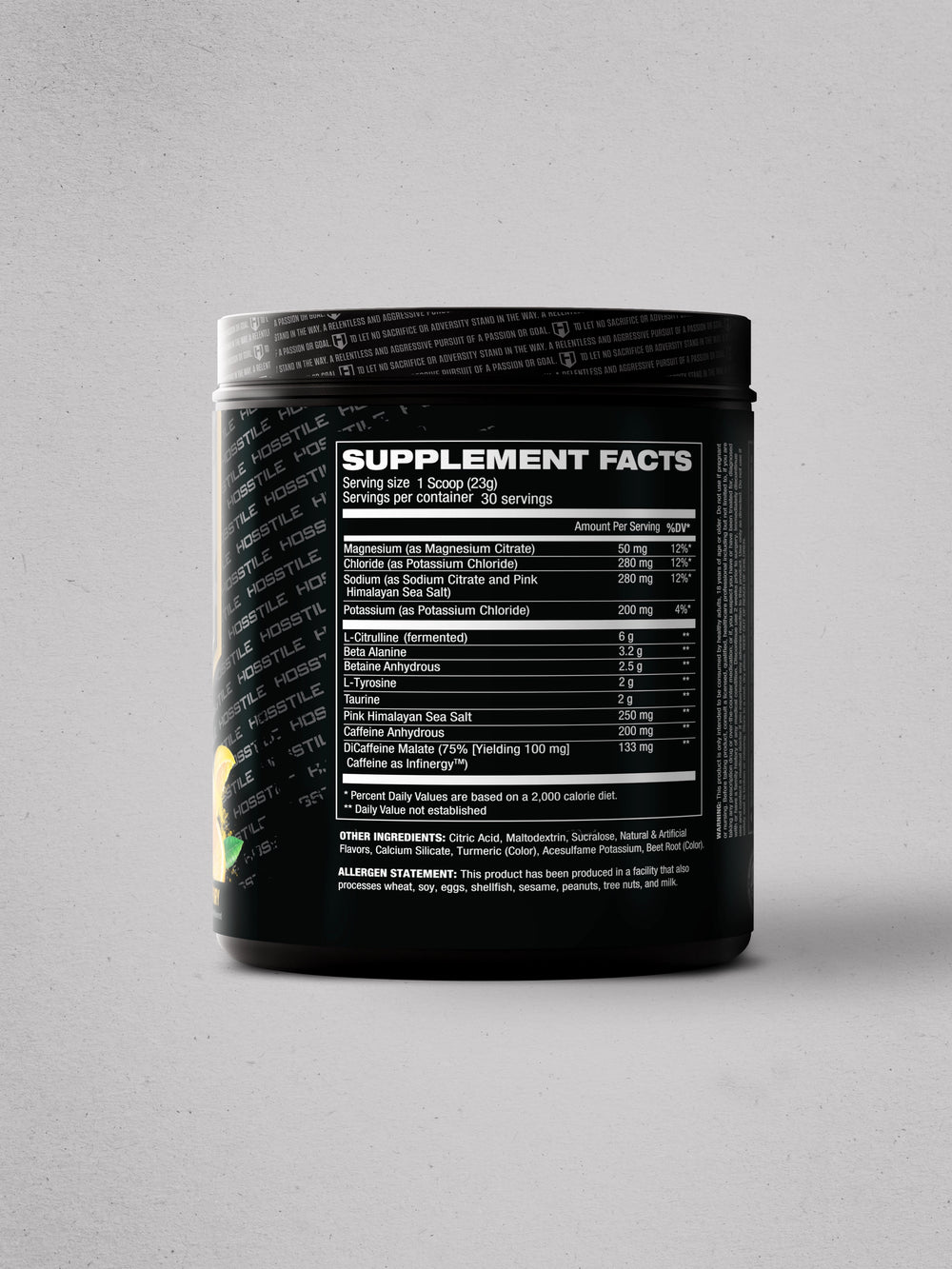Hosstile Hosstility Foundation Pre Workout - Orange Fury#flavor_orange-fury