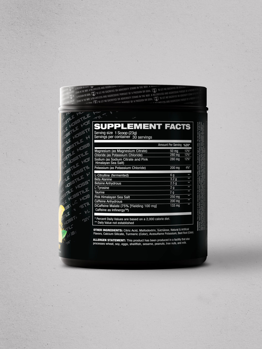 Hosstile Hosstility Foundation Pre Workout - Orange Fury#flavor_orange-fury