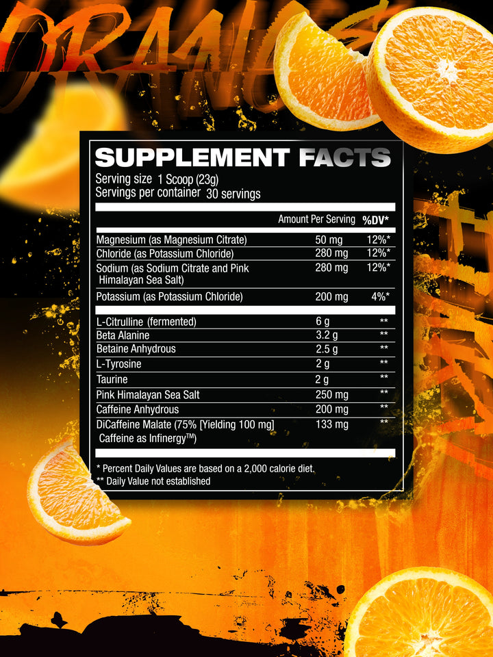 Hosstile Hosstility Foundation Pre Workout - Orange Fury#flavor_orange-fury