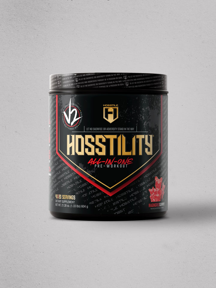 Hosstility V2 Pre-Workout All-in-One Raging Red Gummy#flavor_raging-red-gummy