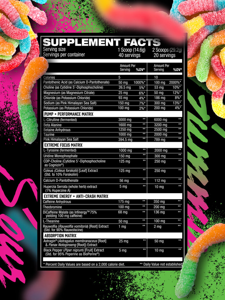 Hosstility Amped High Stim Pre Workout#flavor_sour-gummy