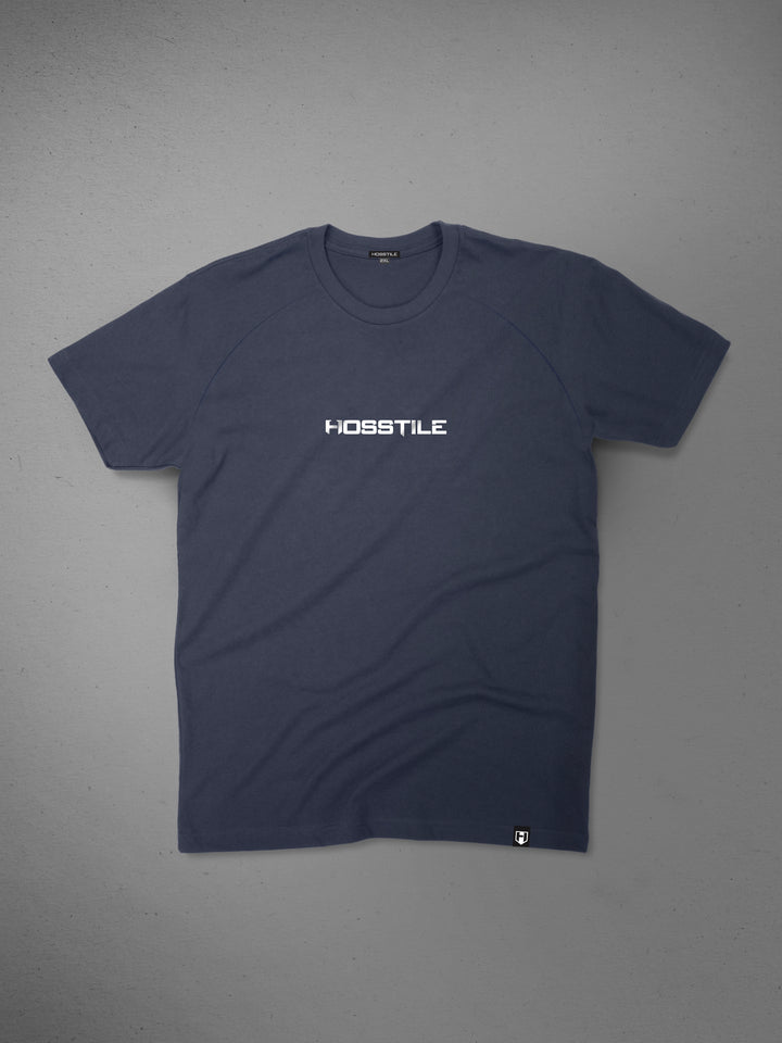 Men's Tagline Oversized T-Shirt Bodybuilding#color_navy