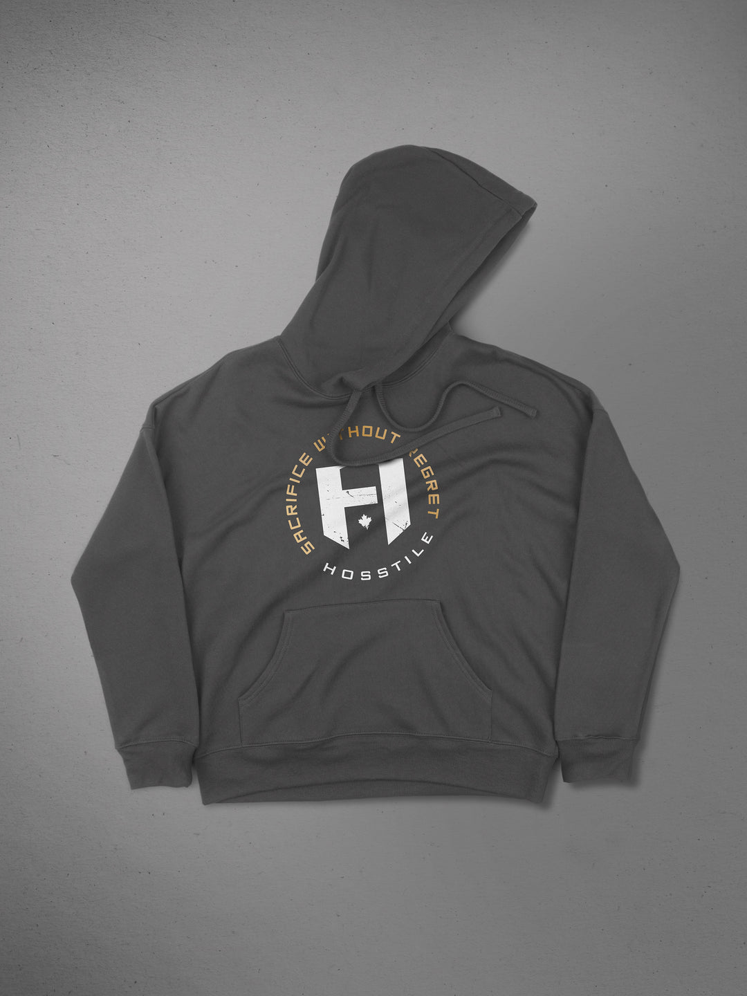 OG Hosstile Sacrifice Pullover Hoodie Charcoal#color_charcoal