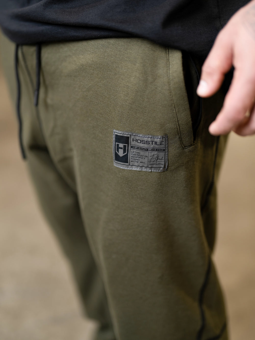 Shield Lightweight Relaxed Jogger - Military Green#color_military-green