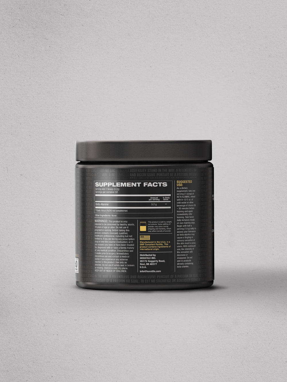 Hosstile Stacked Series Beta Alanine