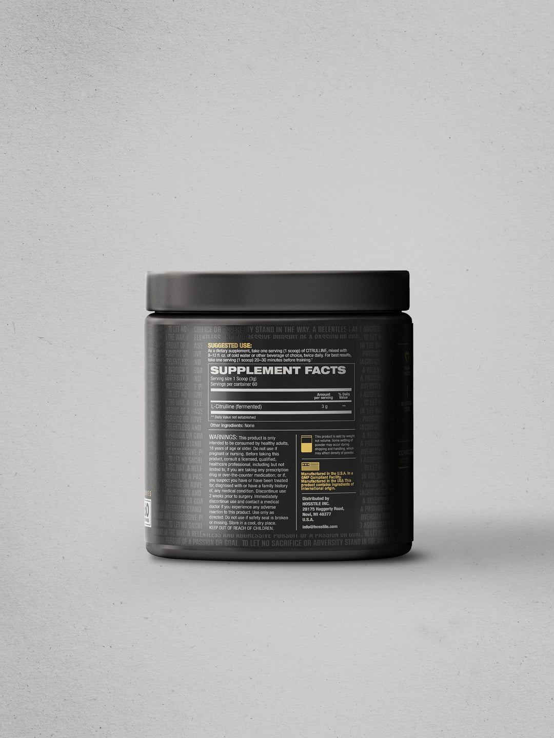 Hosstile Stacked Series Pure Citrulline