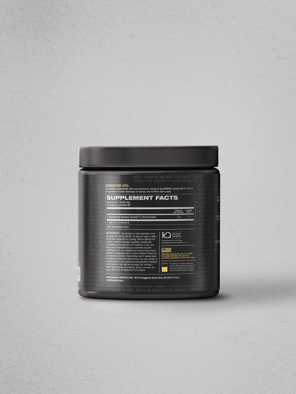Hosstile Stacked Series Fermented Glutamine