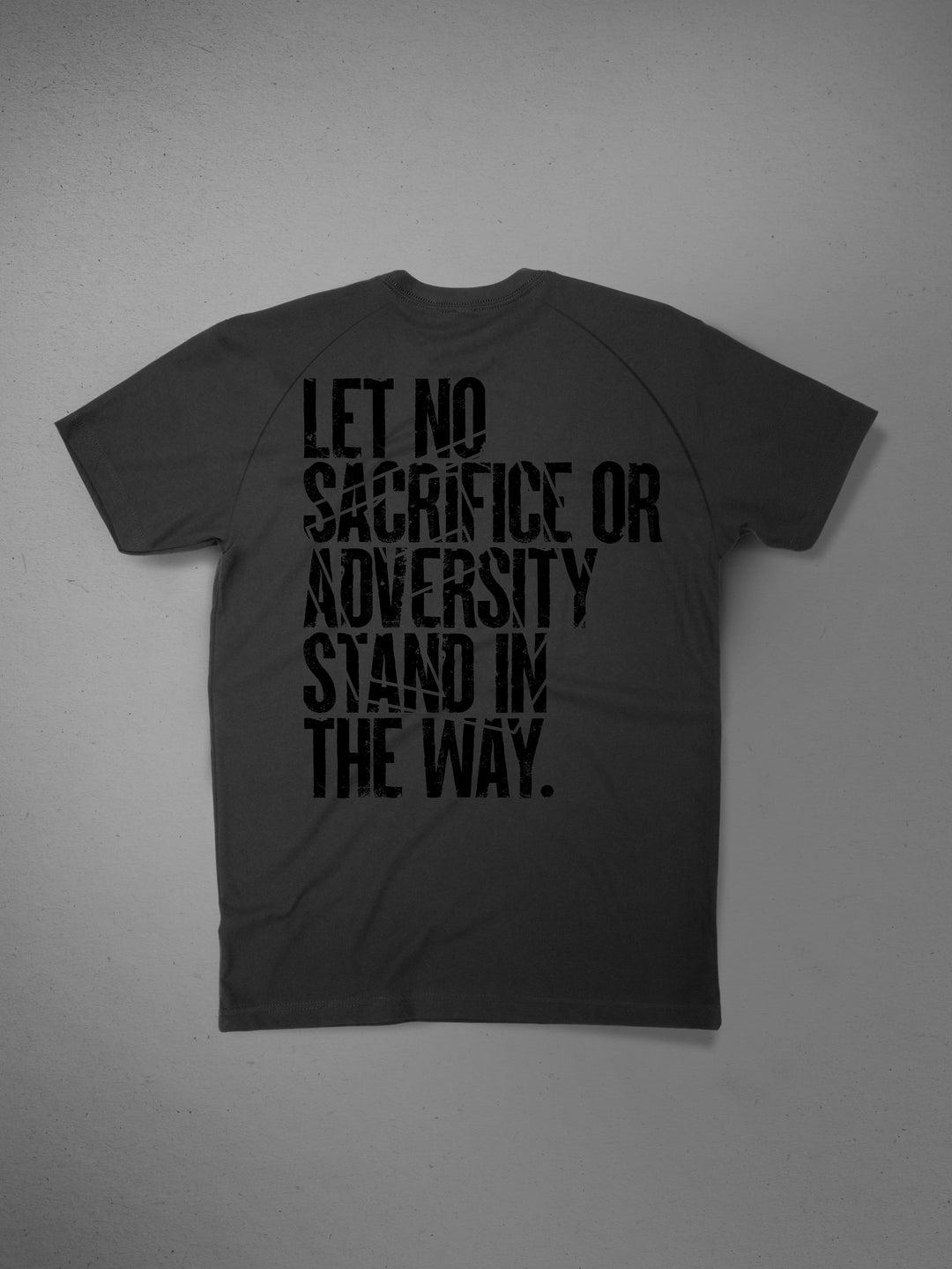 Men's Tagline Oversized T-Shirt Bodybuilding#color_black