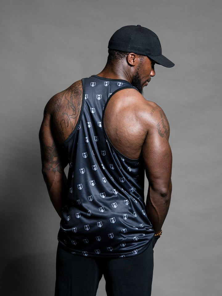 Echo Long Body Tank Top - Model Bodybuilder Terry Bayley