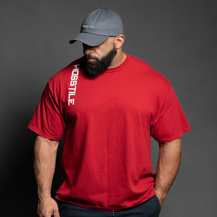 Hosstile dad hat Model Bodybuilder Fouad Abiad dark grey#color_dark-grey