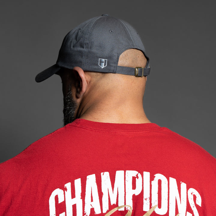 Hosstile Dad Hat Model Bodybuilder Fouad Abiad#color_dark-grey