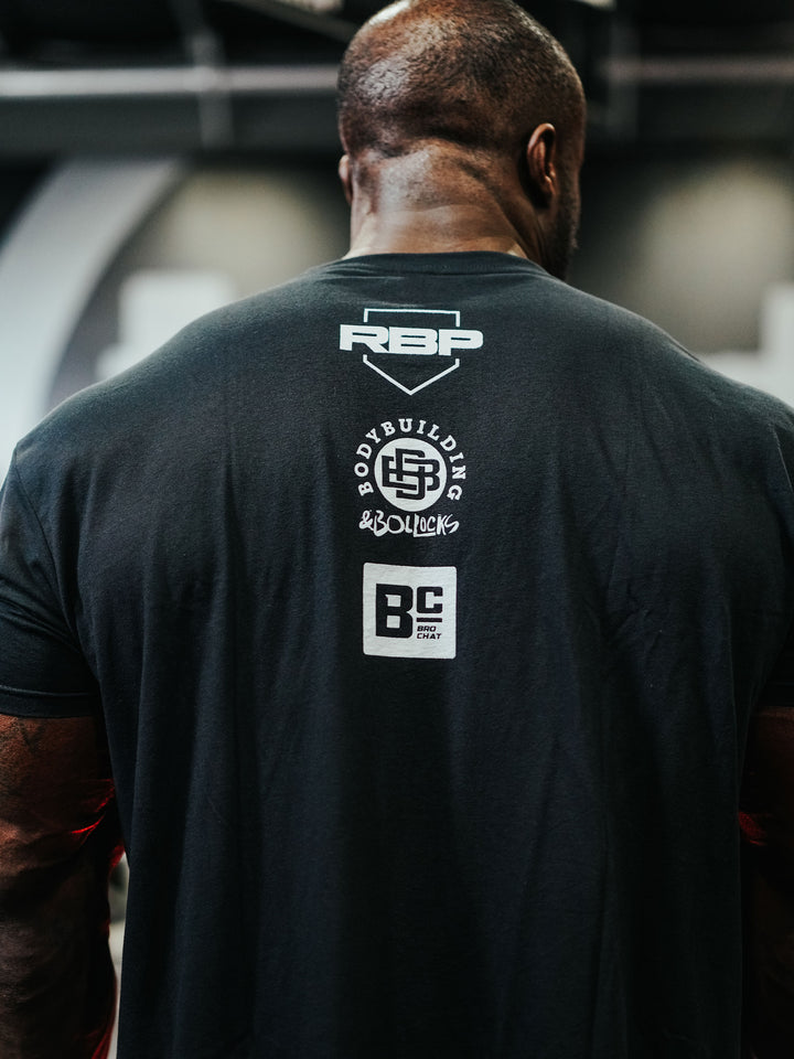 Real Classic Workout Tee Model Bodybuilder Samson Dauda#color_black