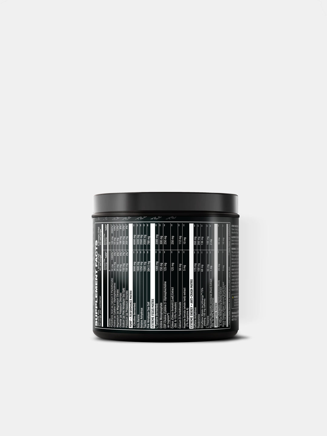 Hosstility Amped High Stim Pre Workout Raging Pineapple#flavor_raging-pineapple