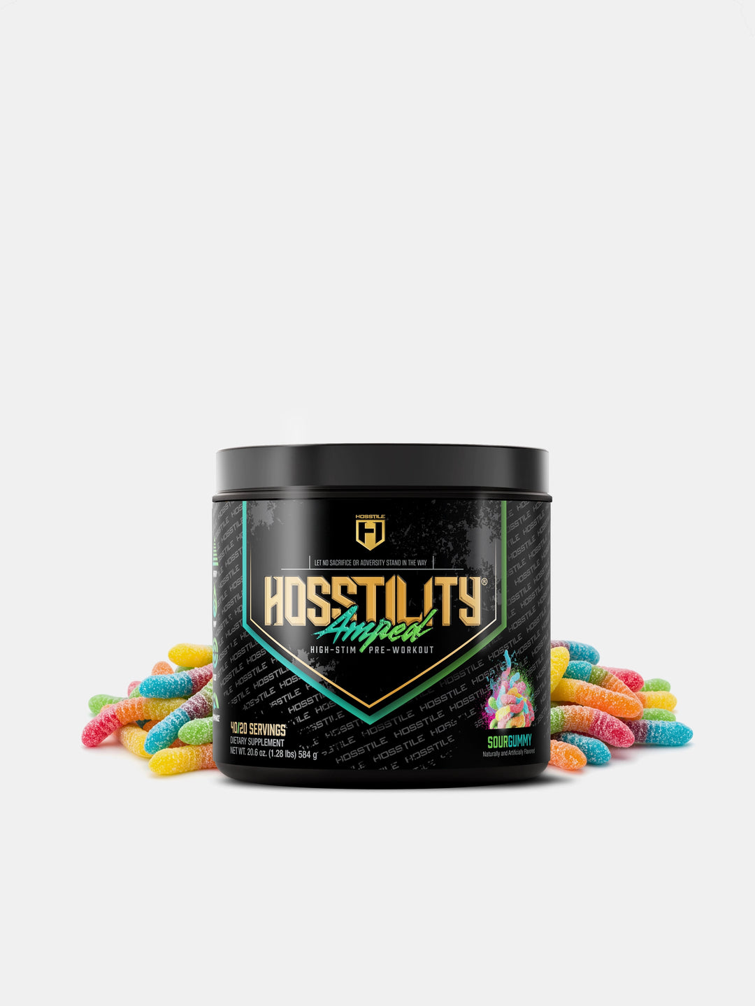 Hosstility Amped High Stim Pre Workout#flavor_sour-gummy