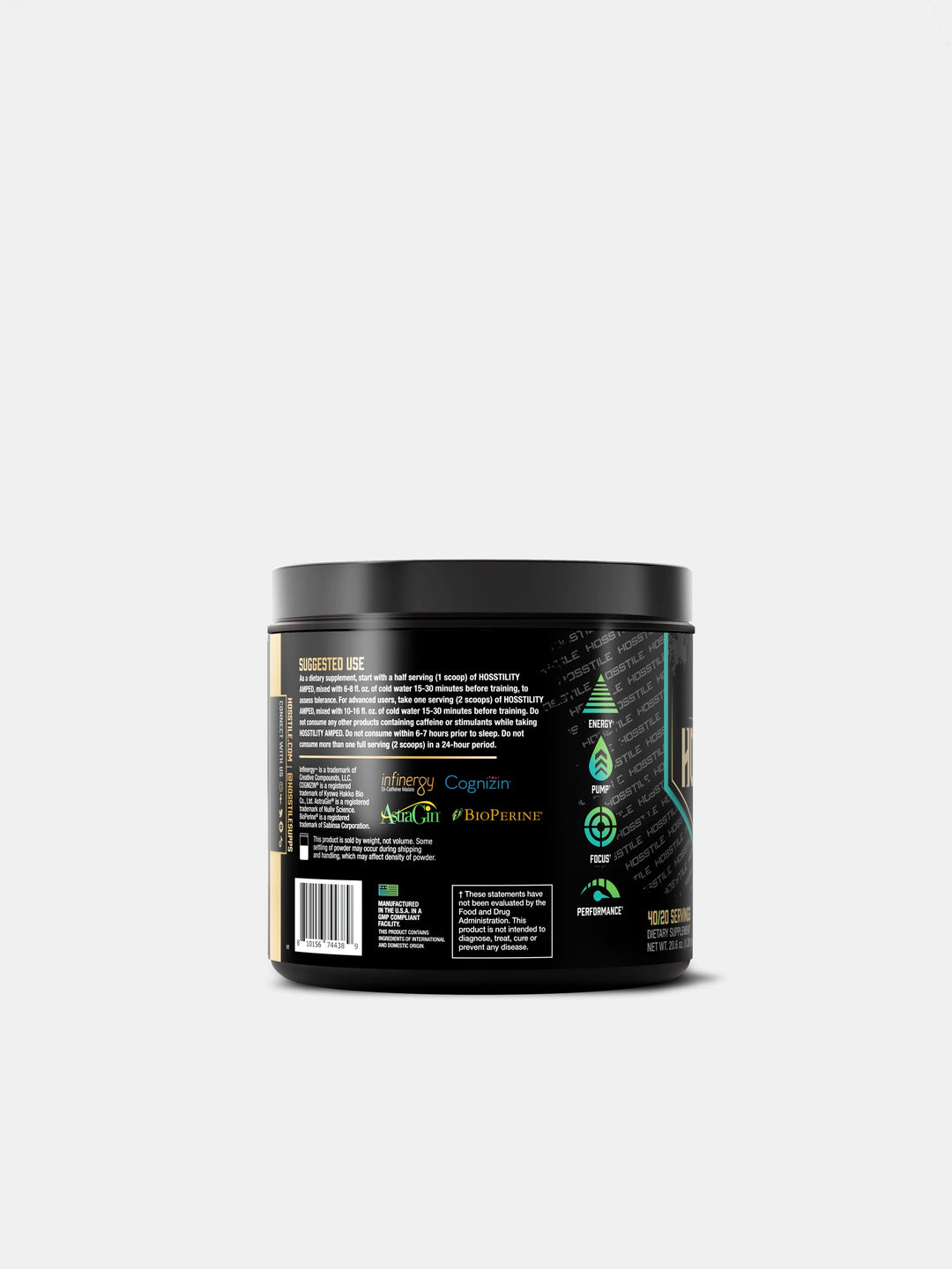 Hosstility Amped High Stim Pre Workout#flavor_sour-gummy