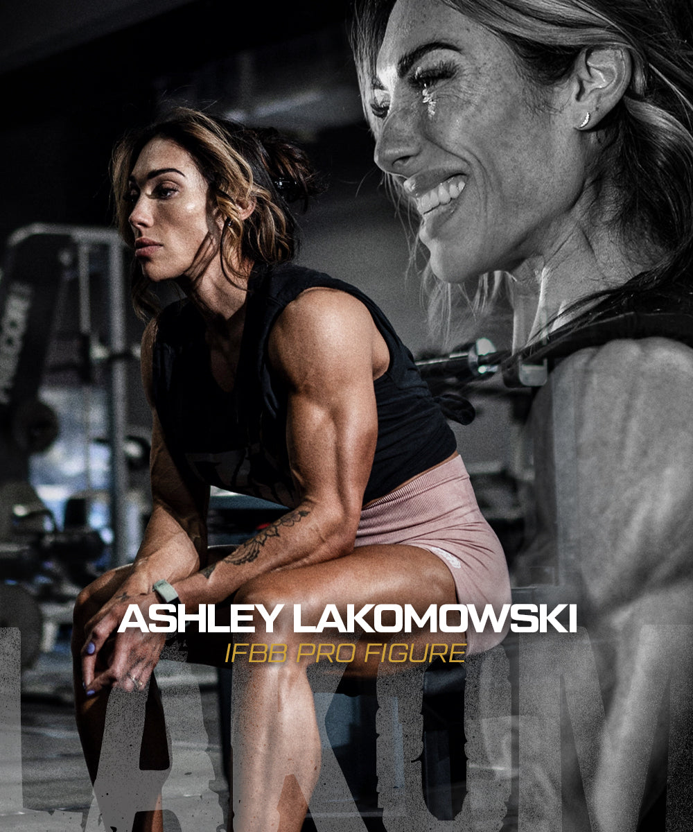 Hosstile Athlete Ashley Lakomowski IFBB Pro Figure Competitor