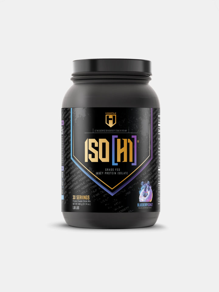 ISO[H1] Grass Fed Whey Protein Isolate Blueberry Donut#flavor_blueberry-donut