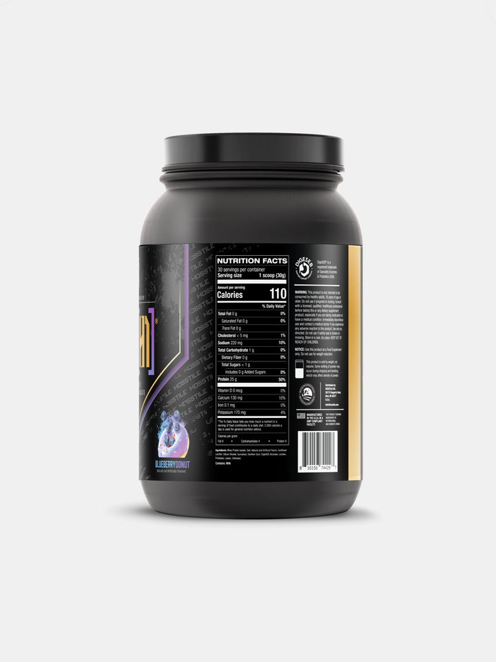 ISO[H1] Grass Fed Whey Protein Isolate Blueberry Donut#flavor_blueberry-donut