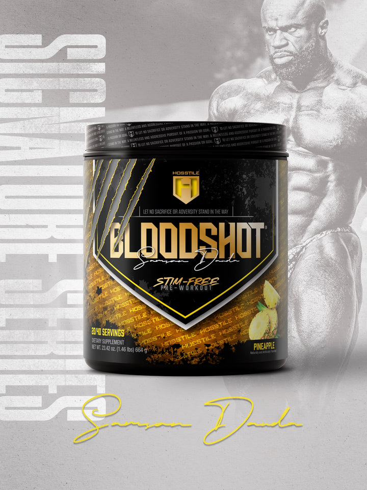 Bloodshot Non Stim Pre-Workout Limited Edition Samson Dauda Pineapple