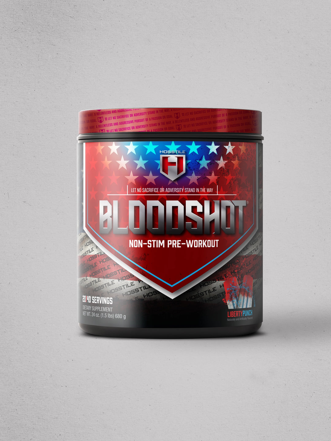 Bloodshot Non Stim Pre-Workout Liberty Punch - Limited Edition