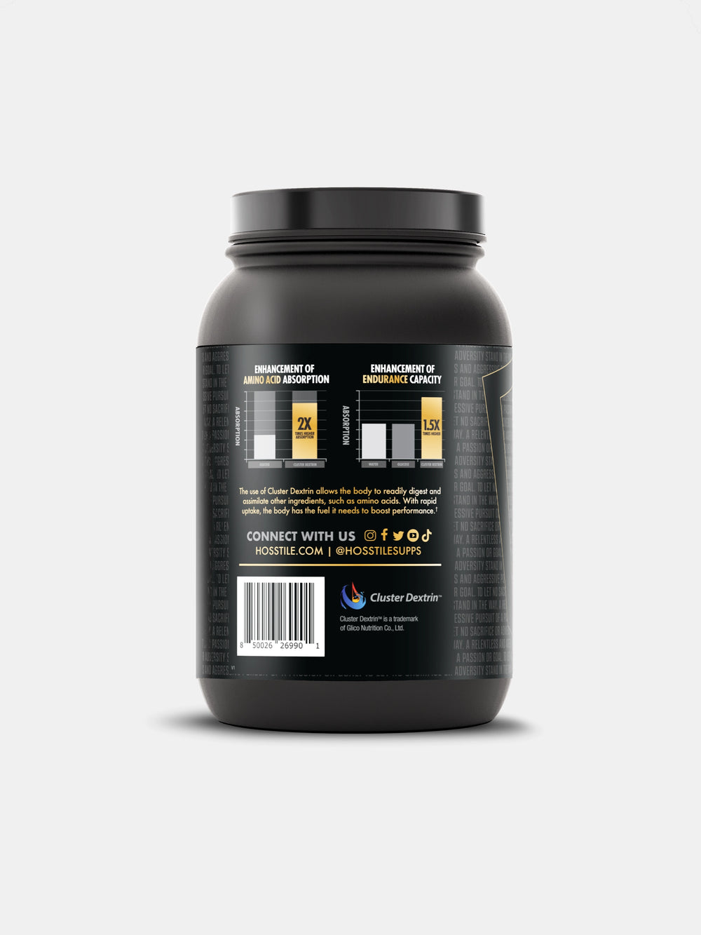 Hosstile CDX Cluster Dextrin Highly Branched Cyclic Dextrin Lemon Lime#flavor_lemon-lime