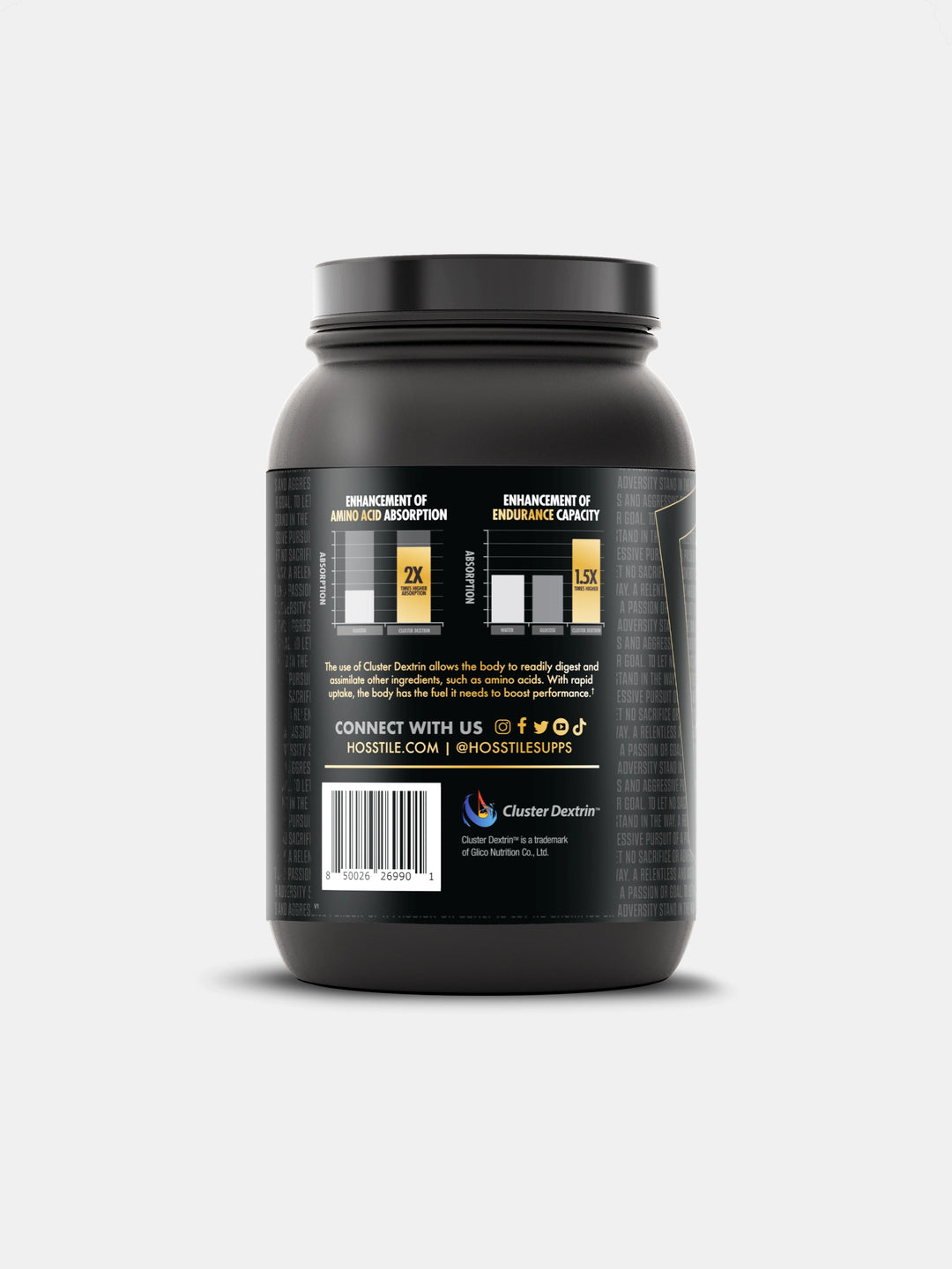 Hosstile CDX Cluster Dextrin Highly Branched Cyclic Dextrin Lemon Lime#flavor_lemon-lime