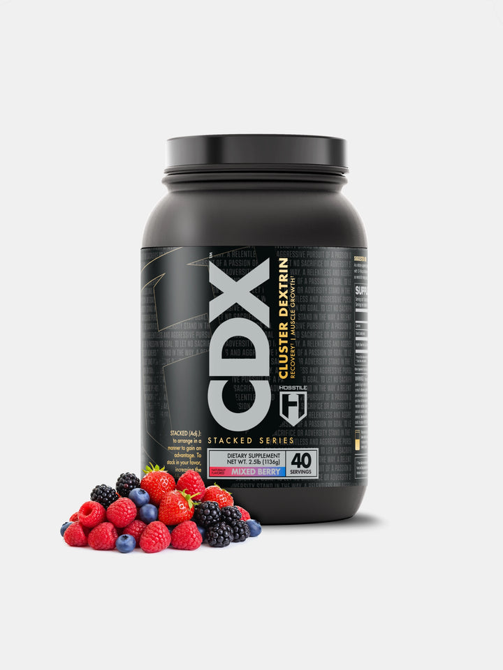 Hosstile CDX Cluster Dextrin Highly Branched Cyclic Dextrin Mixed Berry#flavor_mixed-berry