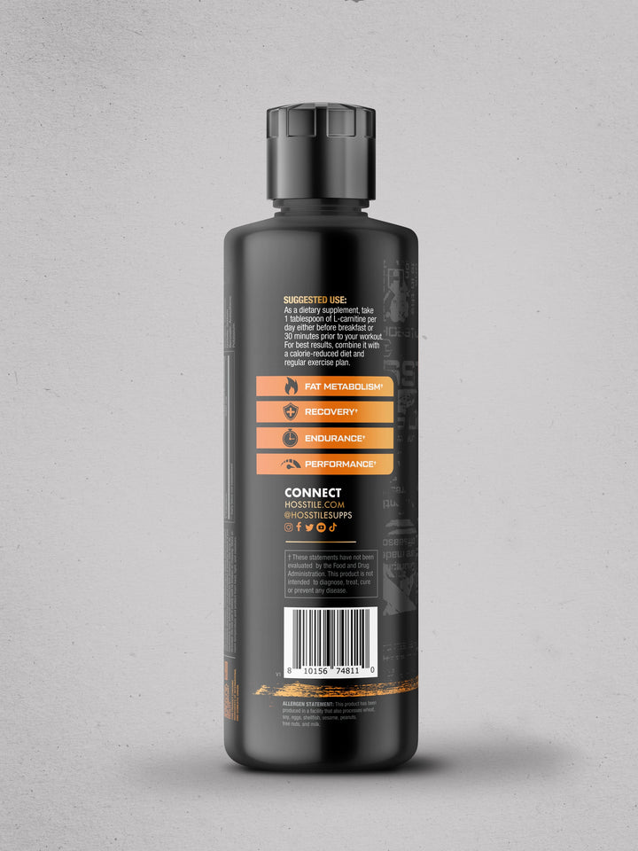 Liquid L-Carnitine Supplement#flavor_orange-blast