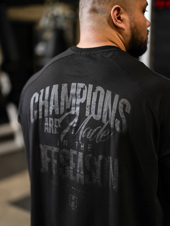 Champion Oversized Bodybuilding T-Shirt#color_black