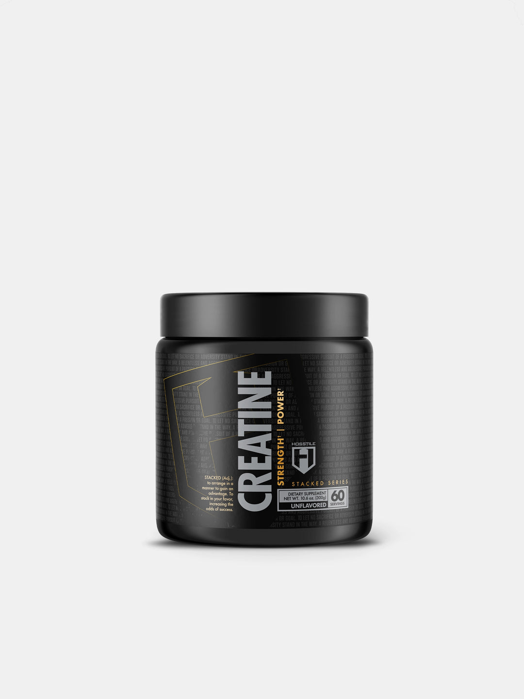 Hosstile Stacked Series Creatine Monohydrate Powder