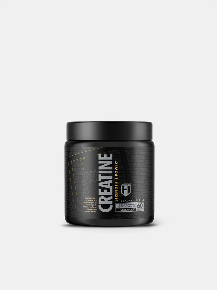 Hosstile Stacked Series Creatine Monohydrate Powder
