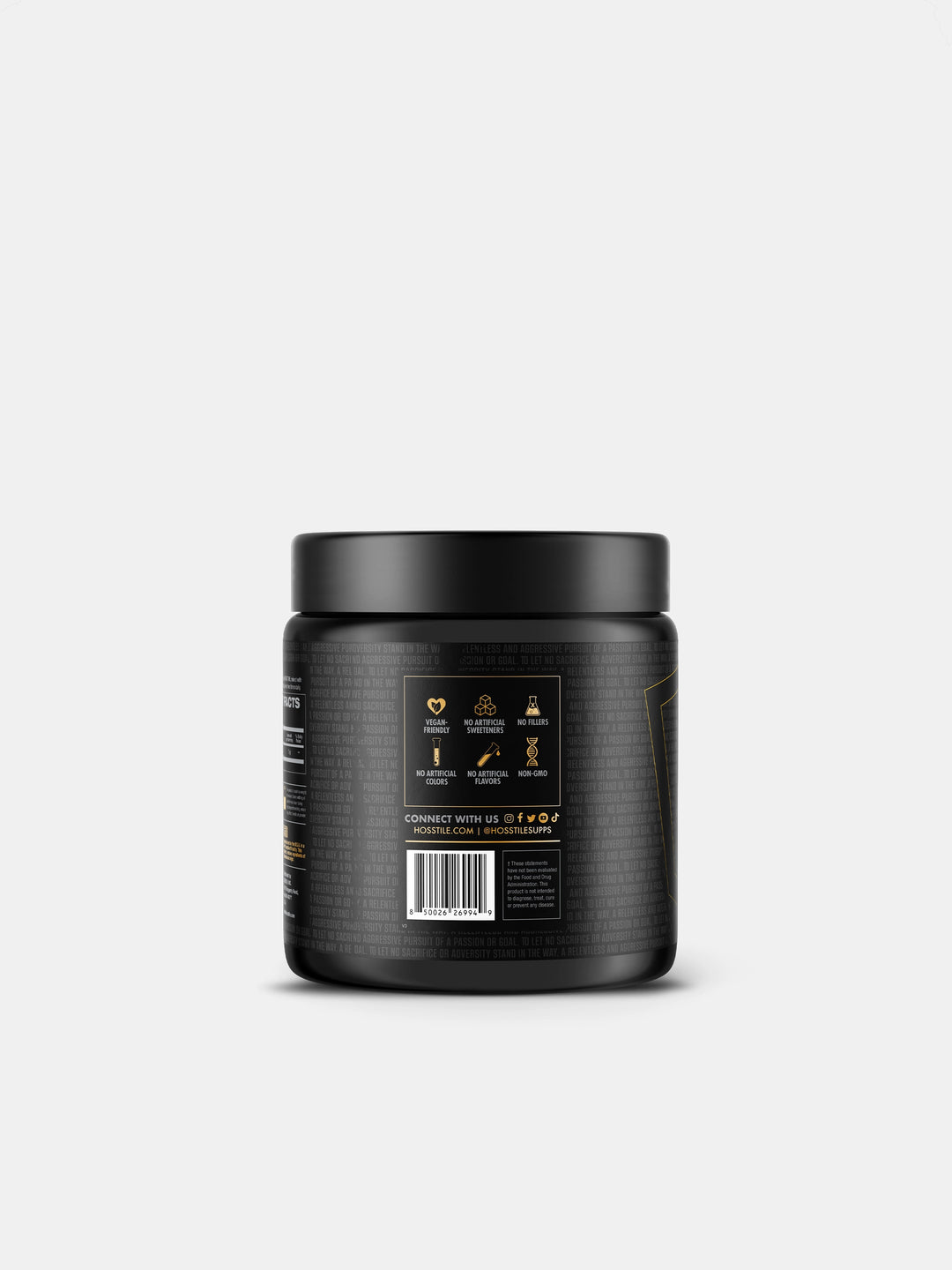 Hosstile Stacked Series Creatine Monohydrate Powder