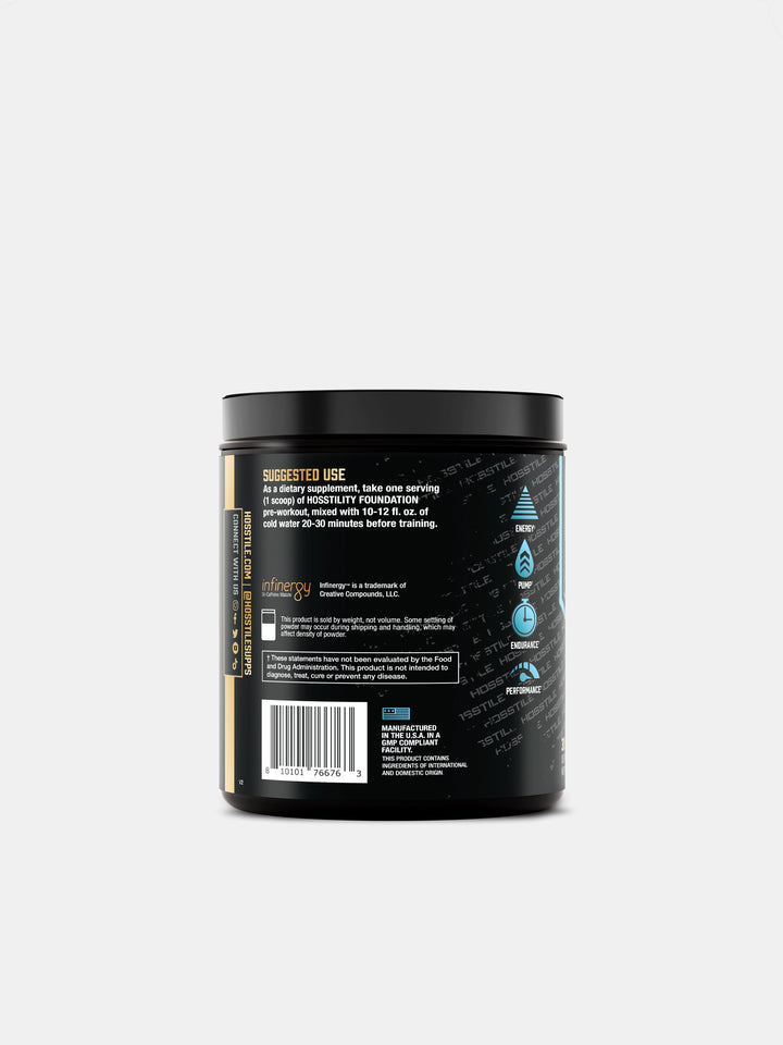 Sam Sulek Hosstile Hosstility Foundation Pre Workout - Blue Shark Gummy#flavor_blue-shark-gummy