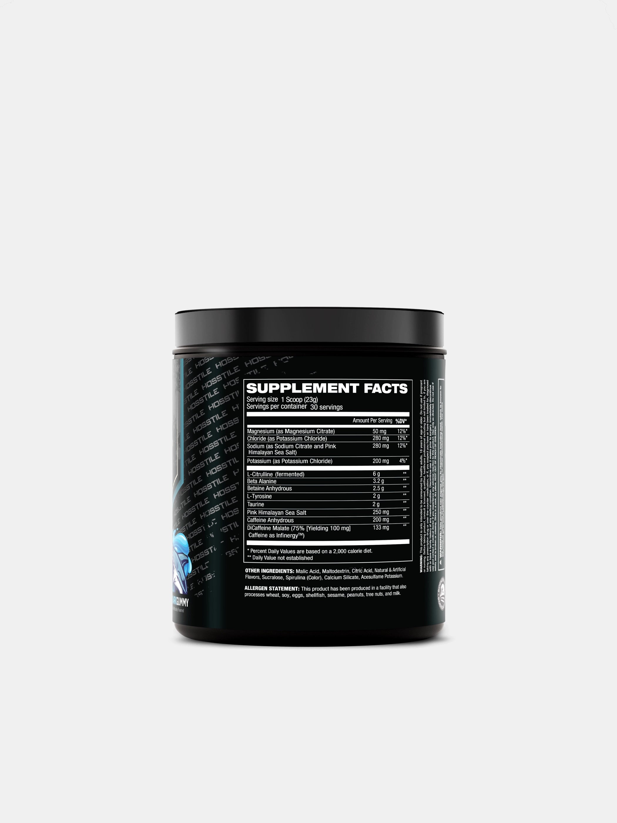Sam Sulek Hosstile Hosstility Foundation Pre Workout - Blue Shark Gummy#flavor_blue-shark-gummy