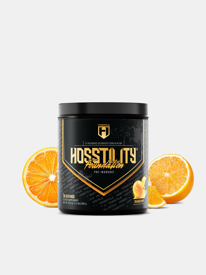 Hosstile Hosstility Foundation Pre Workout - Orange Fury#flavor_orange-fury