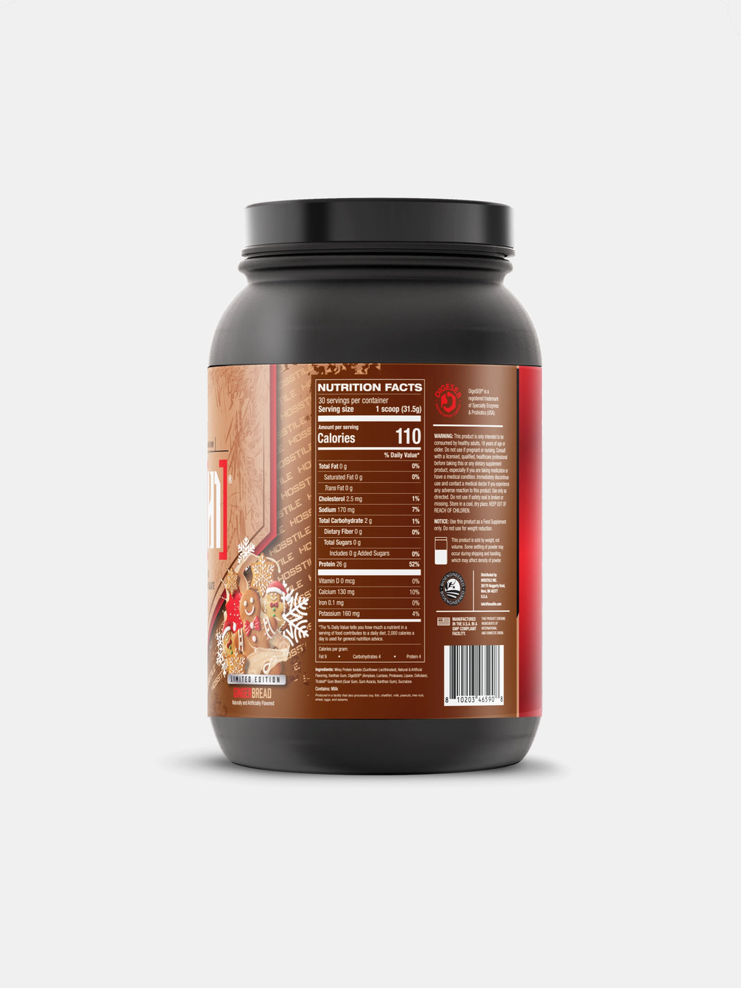 ISO[H1] Grass Fed Whey Protein Isolate 
Gingerbread#flavor_gingerbread