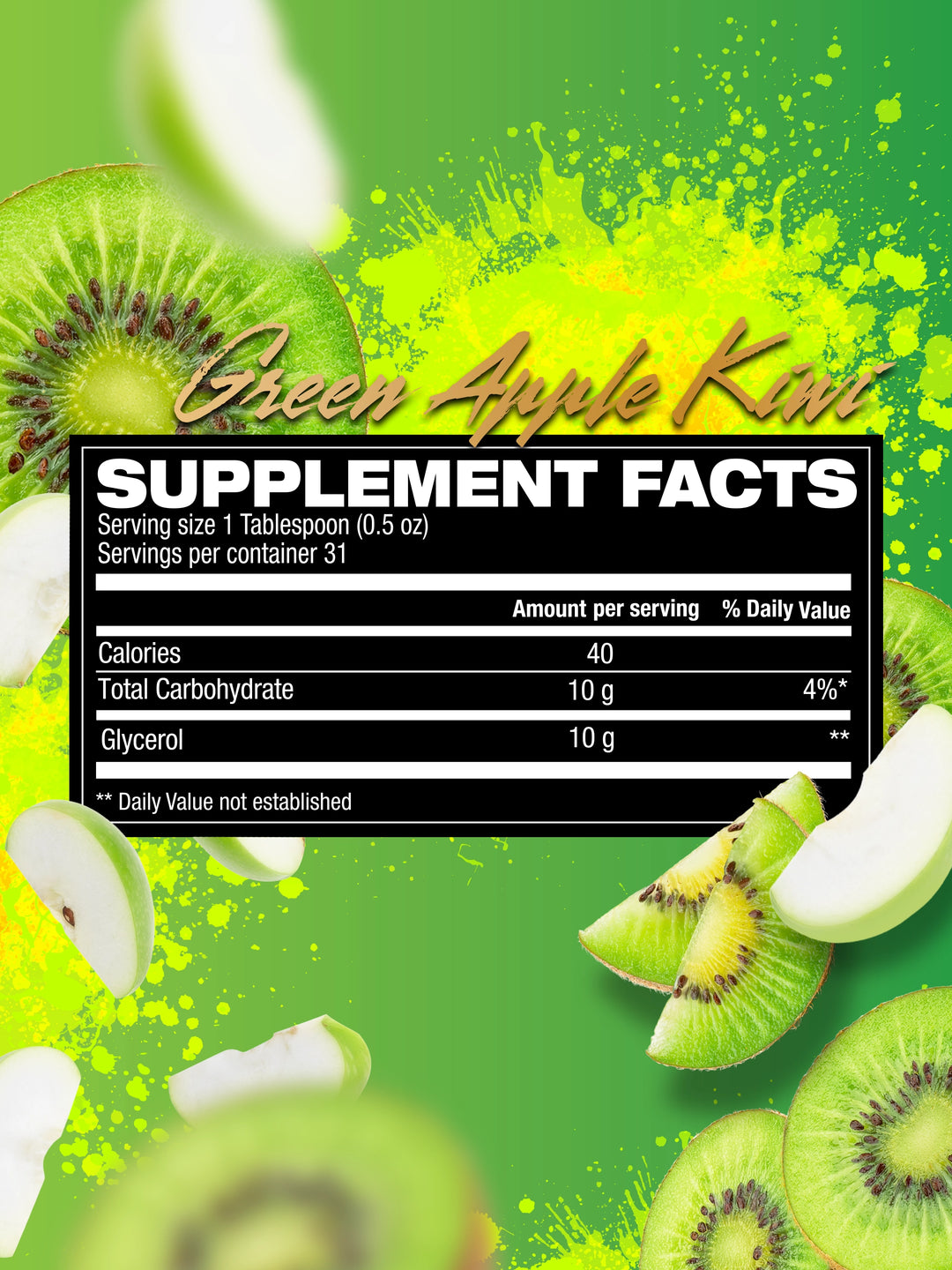 Liquid Glycerol Supplement#flavor_green-apple-kiwi