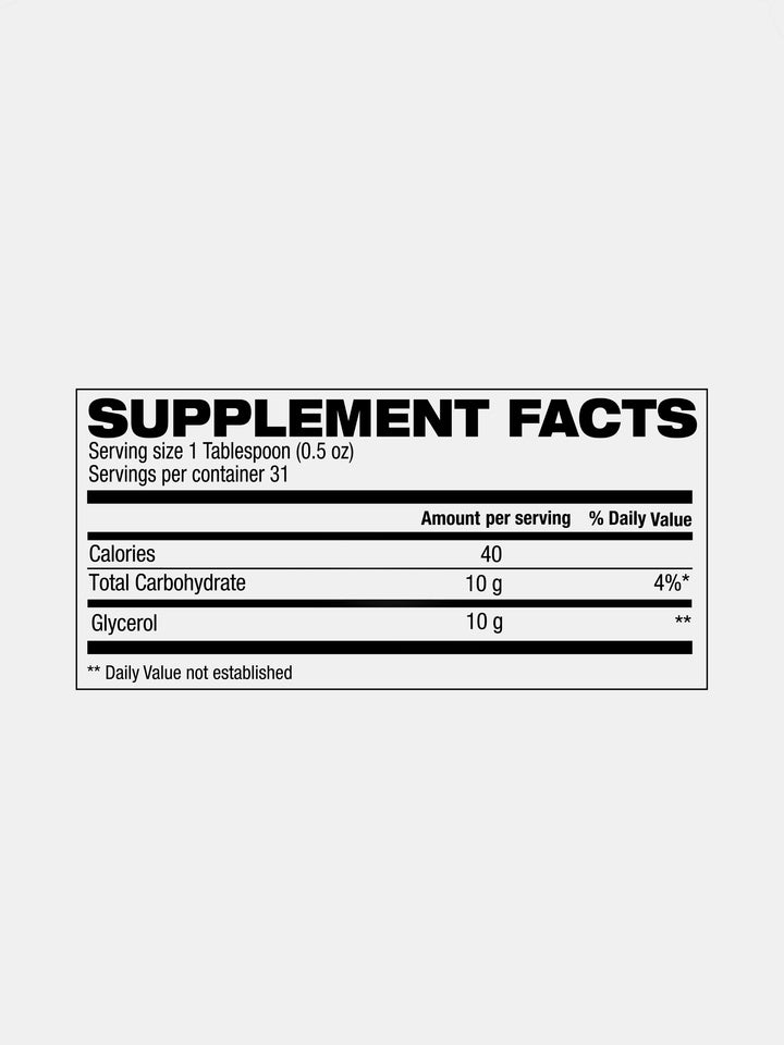 Liquid Glycerol Supplement#flavor_unflavored