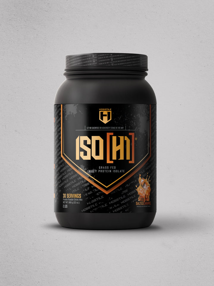 ISO[H1] Grass Fed Whey Protein Isolate Salted Caramel#flavor_salted-caramel