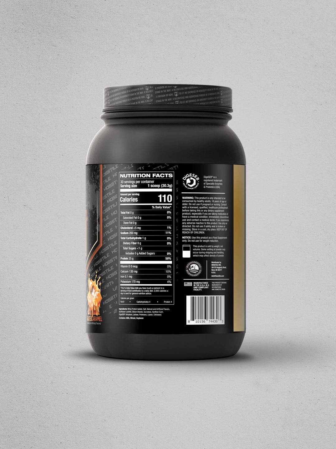 ISO[H1] Grass Fed Whey Protein Isolate Salted Caramel#flavor_salted-caramel