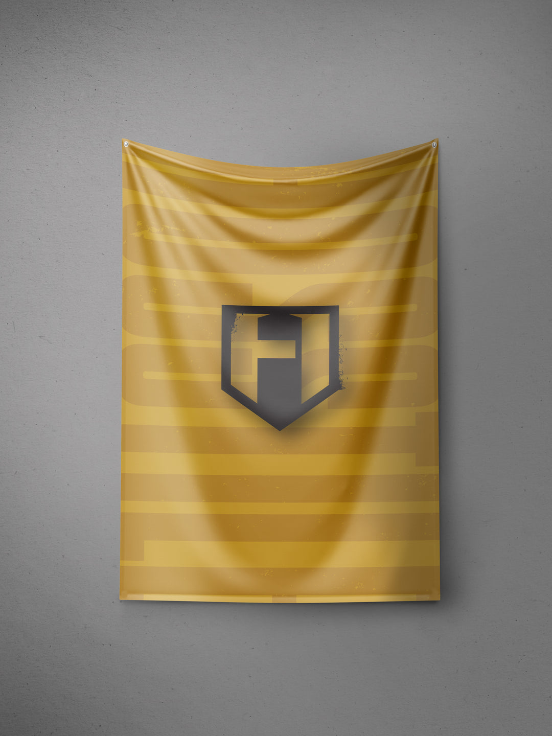 Hosstile Shield Flag Flag for Gym Wall