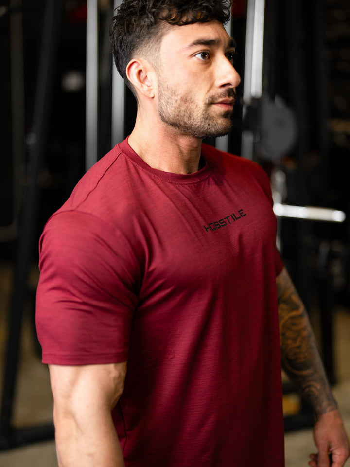 Hosstile Athletic Tee – Flat Red#color_flat-red