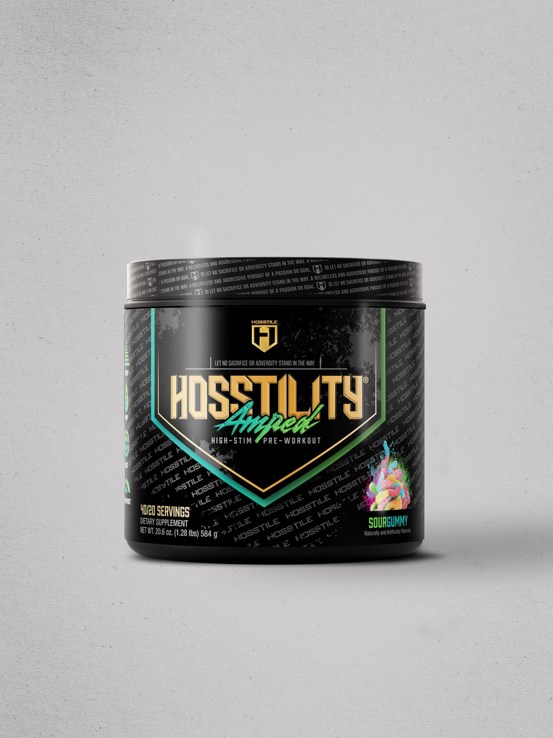 Hosstility Amped High Stim Pre Workout#flavor_sour-gummy