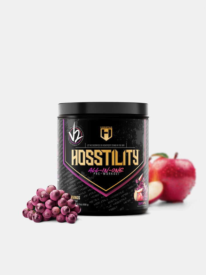 Hosstility V2 Pre-Workout All-in-One Grape Apple#flavor_grape-apple